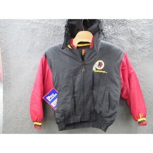 Vintage WASHINGTON REDSKINS COMMANDERS Reversible Pro Player Large Jacket